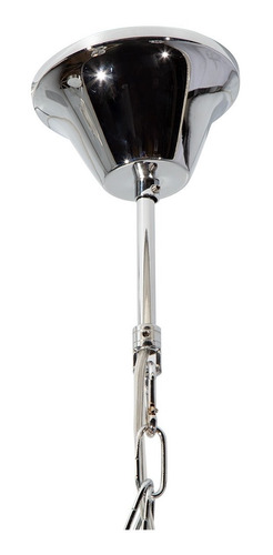 Imagen 8 de 10 de Candil Cristal Vintage Clásico Traslúcido E12 40w 3 Luces