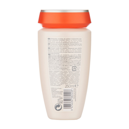 Imagen 2 de 9 de Shampoo Kérastase Nutritive Bain Magistral en botella de 250mL por 1 unidad