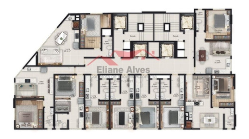 Imagem 15 de 15 de Flat Em Meia Praia - Itapema, Sc - 581