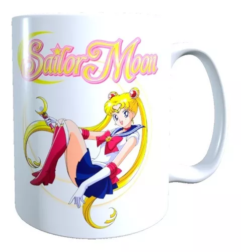 Ripley - TAZON TAZA 500ML BOMBILLA Y CUCHARA SAKURA SAILOR MOON