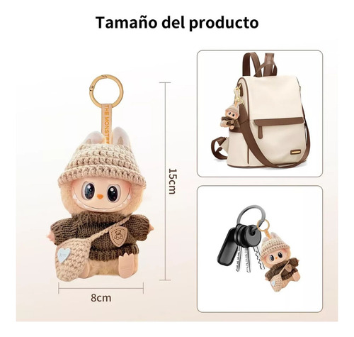 Mz Akasenko Labubu Accesorios, Labubus Ropa, Labubu Conjunto