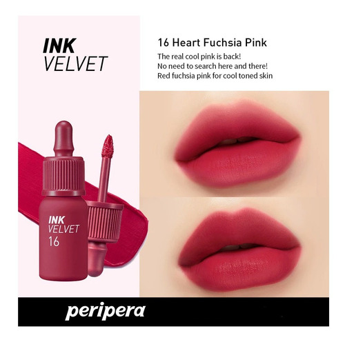 Tinte De Labios Peripera Ink - g a $14750