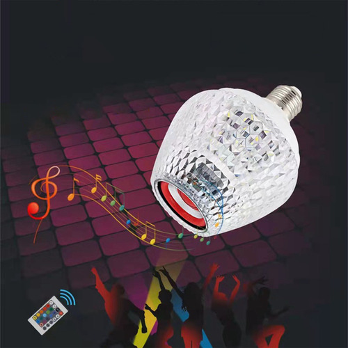 Bombilla Led P Night Light Con Altavoz Bluetooth Integrado,