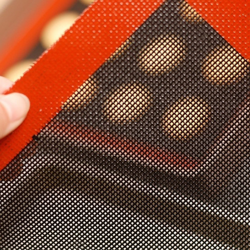 Tapete De Silicón Microperforado Grande 60x40 Cm Galletas