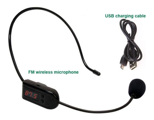 Micrófono ELEFIR EL50 unidireccional negro por Radio FM