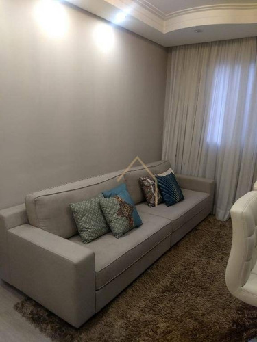 Imagem 5 de 22 de Apartamento Com 2 Dormitórios À Venda, 52 M² - Chácara Letônia - Americana/sp - Ap1161