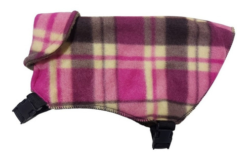 Imagen 1 de 1 de Capa Ropa Polar Doble Para Perros 35 Cm Lomo+ Reparto Gratis