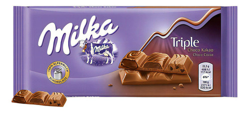 Milka Triple Cocoa 90gr
