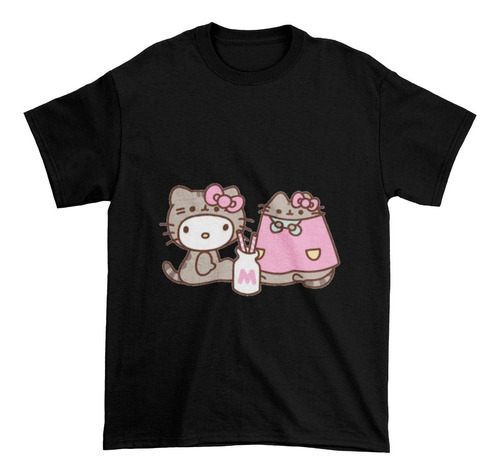 Polera Juvenil Niña Hello Kitty Gatito Mascota De Algodon 