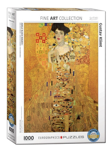 Imagen 1 de 3 de Rompecabezas: Adele Bloch Bauer I By Gustav Klimt 1000 Pzas