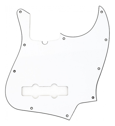 Pickguard Fender Original Bajo Jazz Bass White/black/white