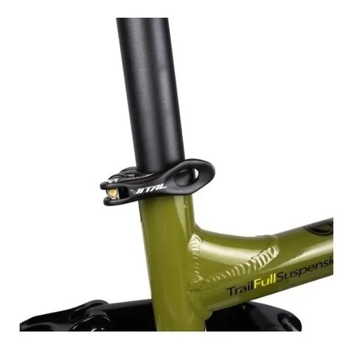 Mountain Bike Alubike Ds Xta R29 12v Cambio Shimano Deore Color Verde Tamaño del cuadro M