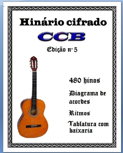 Imagem 1 de 4 de Promoção Hinário N°5 Ccb (cifrado Para Violão) Intermediário