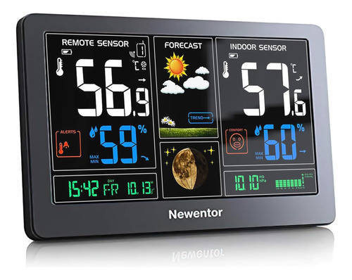 Termómetro Inalámbrico Newentor Weather Station Para Interio