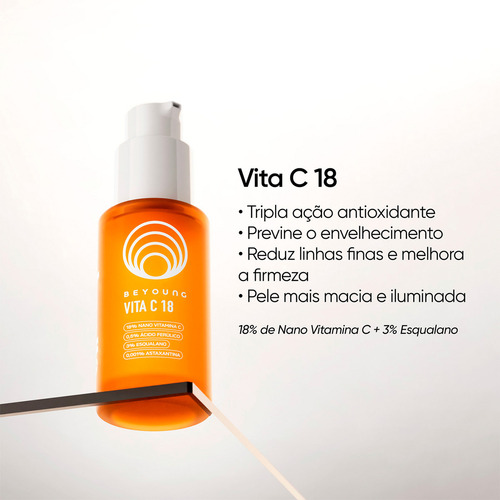 Kit Beyoung 1 Hidratante Facial Hydra Gel E 1 Sérum Vita C