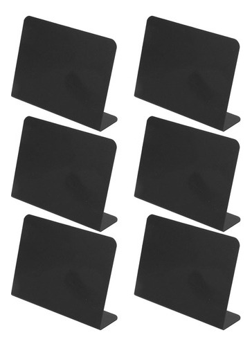 Miniset De 20 Placas De Cuadro-negro Para Buffet,