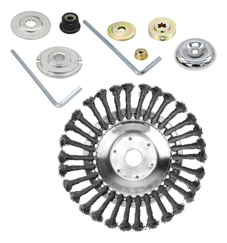Cabezal De Cepillo Compatible Con Malas Hierbas 10 Pulgadas