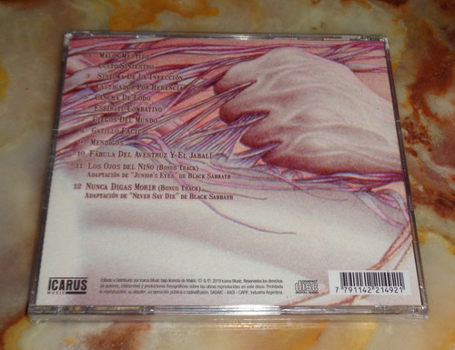 Malón - Espíritu Combativo - Cd Nuevo Cerrado