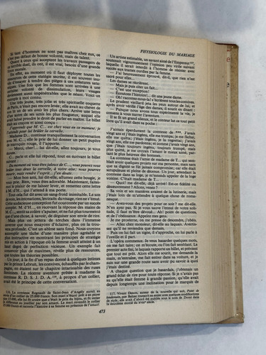 La Comédie Humaine- Honoré Balzac. 7 Ts Completa. En Francés (Usado)