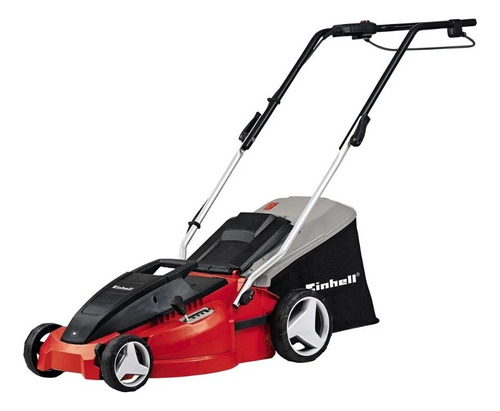 Cortadora de pasto eléctrica Einhell GC-EM 1536 con bolsa recolectora de 1500W y 220V - 240V color rojo/negro