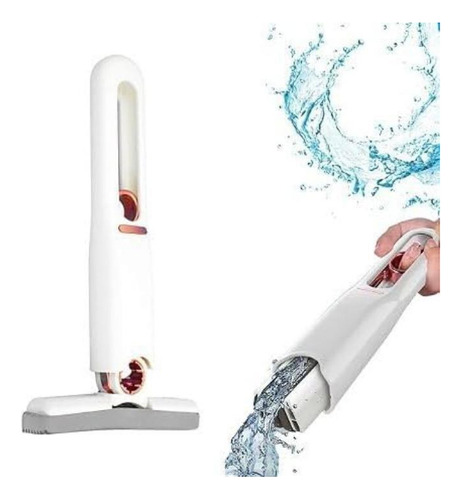 Mini Mop Esfregão Limpeza Dobrável, Portátil E Flexivel Cor