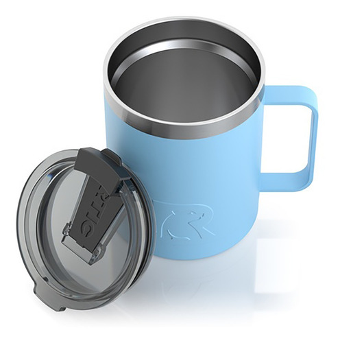 Imagen 4 de 9 de Taza Termica Rtic Ice Matte Con Tapa; 12 Oz Pc