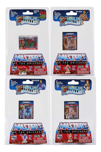 Master Of The Universe Set Worlds Smallest De 4 Figuras New