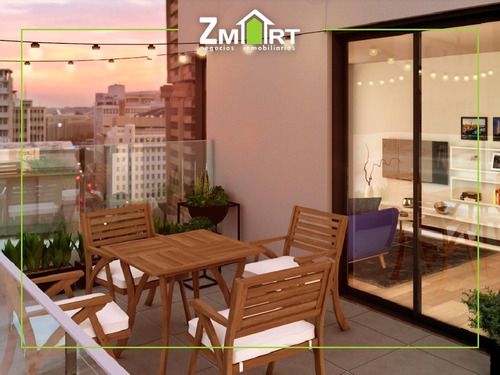 Imagen 3 de 7 de Monoambiente Con Terraza - La Blanqueada