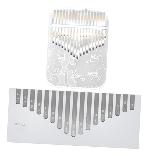 Piano De De 17 Teclas, Piano De Pulgar Profesional Con A