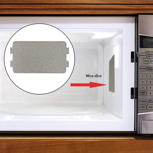 10pcs Lámina Mica Para Horno Microondas Cubierta Guía Ondas