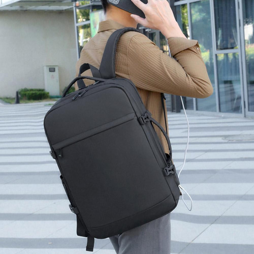 Mochila De Negocios De Compresión Al Vacío Para Hombre Con B