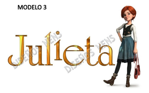 Ballerina Logo Personalizado Imprimible Digital Cumpleaños
