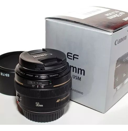 Lente Canon Ef 50mm F/1.2l Usm