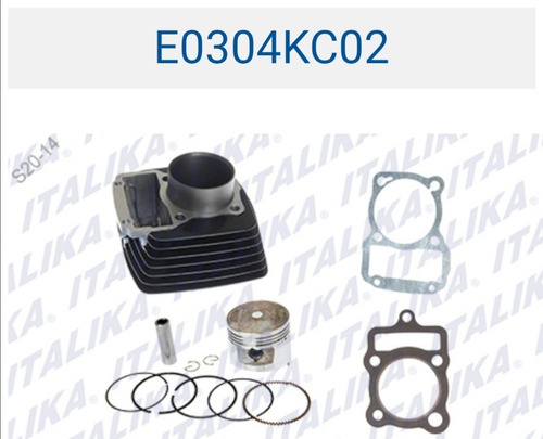 Kit Cilindro Completo Italika Rc150 Rc150gt (e0304kc02)