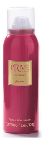 Espuma Para Barbear Privé Exclusive Jequiti 125ml