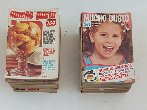 Lote × 49 Revistas Mucho Gusto (lote 2)