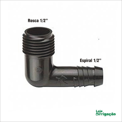 Imagem 2 de 4 de Conexão Rain Bird Sbe-050 De 1/2 (cotovelo) - Kit C/10 Und
