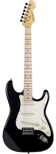 Guitarra Stratocaster Michael Gm227n Advanced Metallic Black Orientação da mão Destro