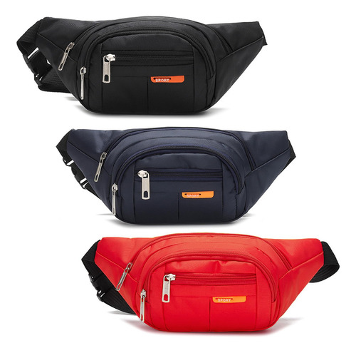 Cangurera Deportiva Multifuncional 3 Piezas Para Viaje