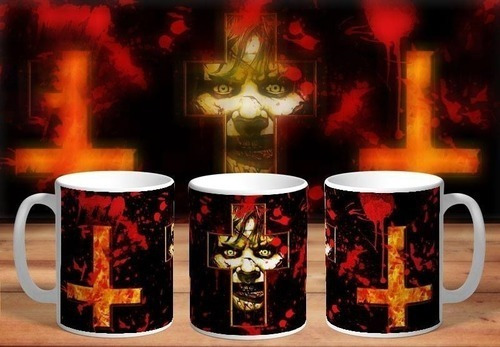 Kit Plantillas Sublimación Tazas Personajes Peliculas Terror