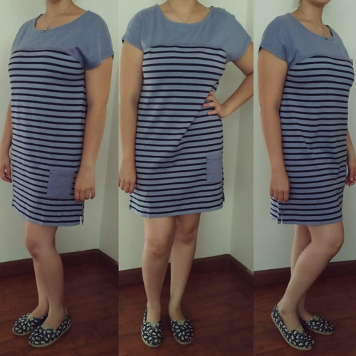 Desapegadoc Vestido Levi's Americana Malha Canelada Navy