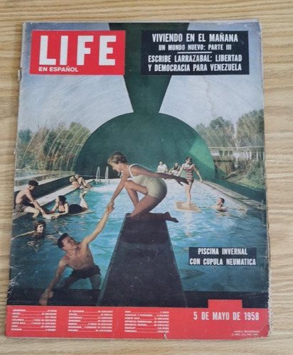 Vrevista Life Espanhol 05 Maio 1958 Edição Venezuela Futuro