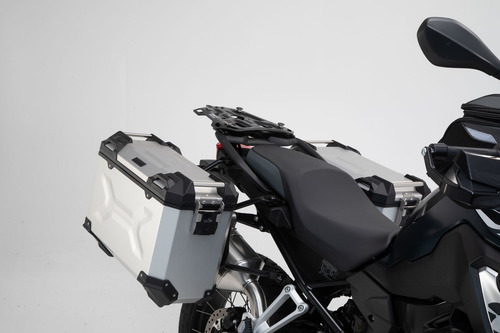 Imagen 2 de 10 de Bmw F850gs Maletas Laterales Y Top Case Sw Motech Trax Adv