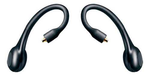 Fones de ouvido intra-auriculares Shure Aonic 215 com isolamento de som, cor preta