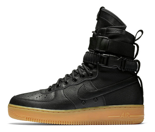 Zapatillas Nike Sf Air Force 1 Black Urbano 859202-009   