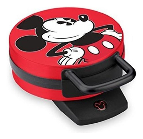 Maquina Para Waffles Disney Mickey Mouse Rojo