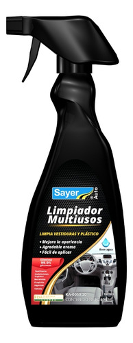 Limpiador Multiusos Sayer Automotriz 600 Ml