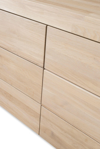 Imagen 5 de 8 de Cómoda En Madera Natural 100% Maciza Ref: Maciza54