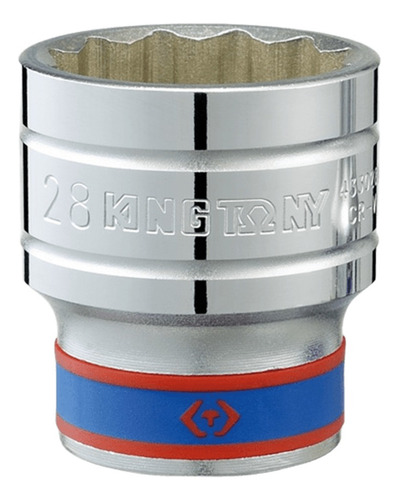 Chave Soquete Estriado 1/2'' 32mm King Tony 433032m