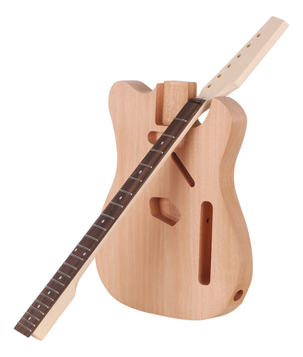 Kit Inacabado Para Guitarra, Caoba, Cuerpo De Madera, Diapas